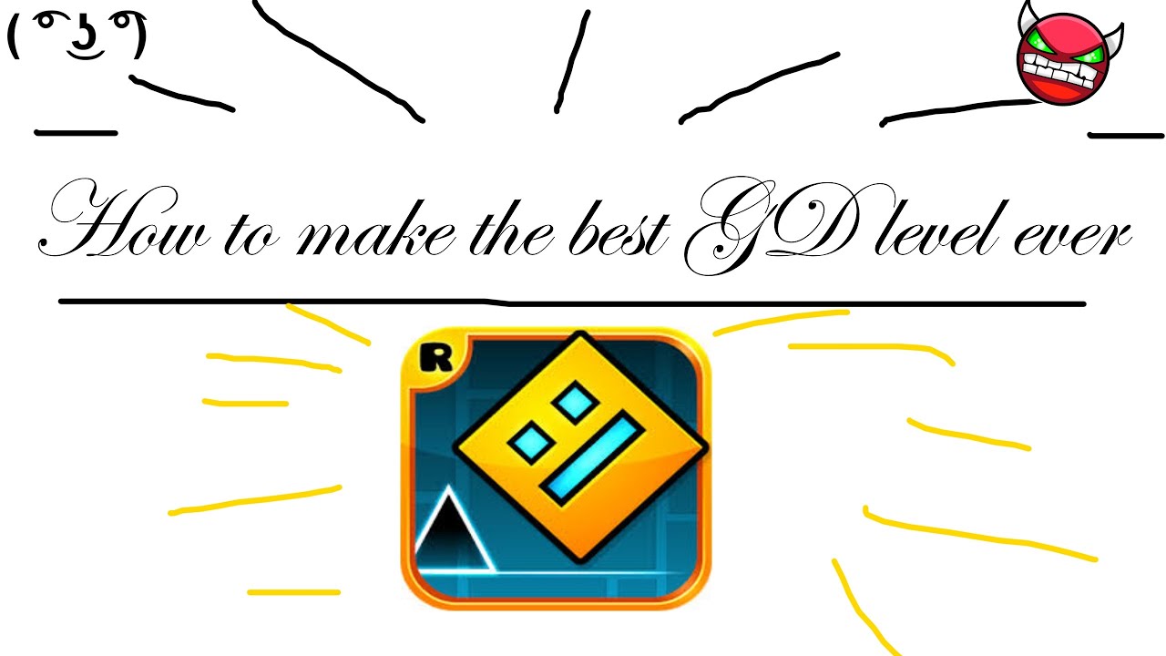 How To Make a Good Geometry Dash Level! - YouTube