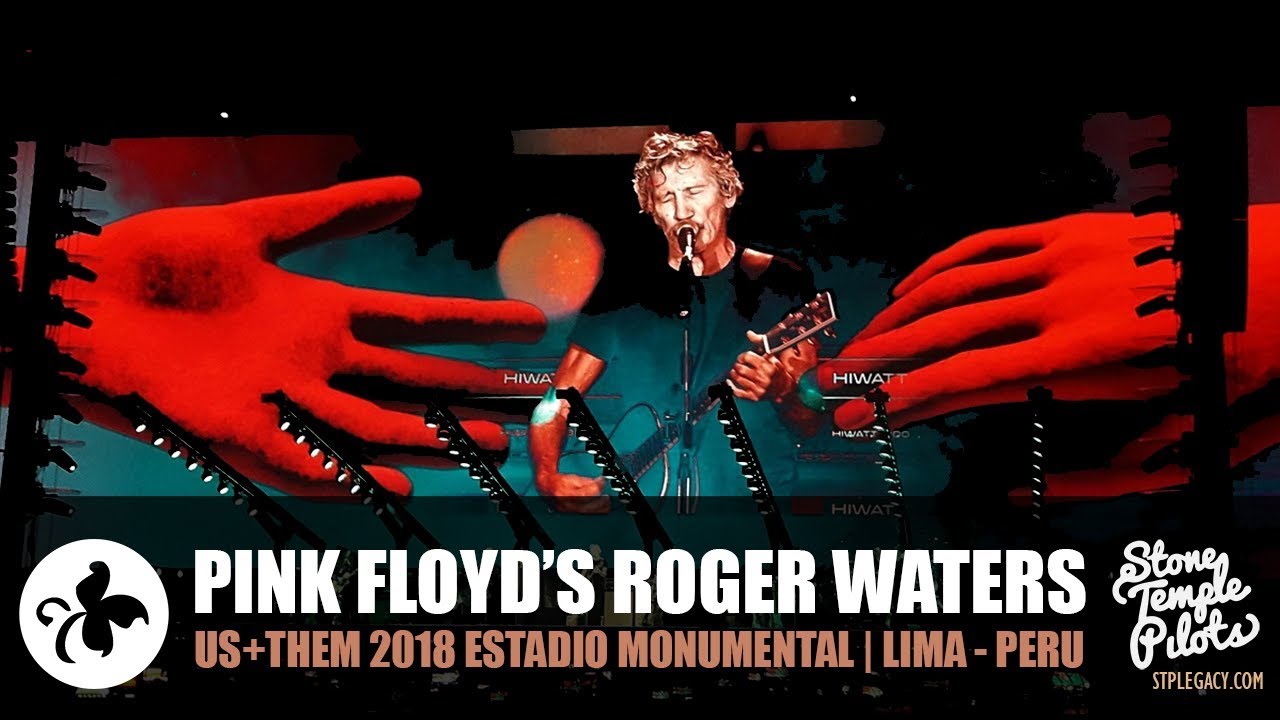 ESTADIO MONUMENTAL 2018 US THEM LIMA PERU PINK FLOYD'S ROGER WATERS LIVE 
