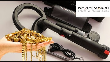 Nokta MAKRO Pulse Dive НЕ серьезный обзор подводного металлоискателя  на русском. Тест на золото.