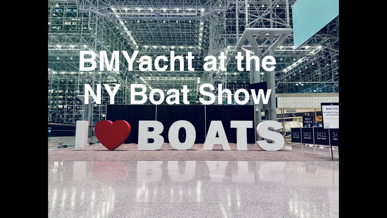 ⁣BMYacht @ the New Your boat show