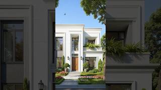 Beautiful Luxury 2-Story House with Flat Roof