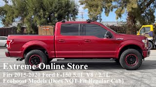 Extreme Online Store 2015-2020 Ford F-150 5.0L V8 2.7L Cat-Back Full Exhaust Sound Clips