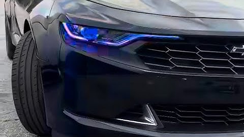 RGB Halo Kit Camaro Headlights Review