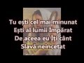 Tu ești cel mai minunat (negativ + versuri)