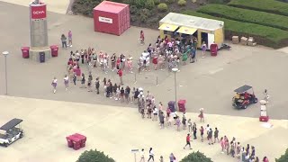 'Swifties' line up early at Arrowhead Stadium to see Taylor Swift perform