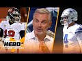 Brady's 4th down mishap wasn't to blame for Bucs loss, talks Dak & Cowboys — Colin | NFL | THE HERD