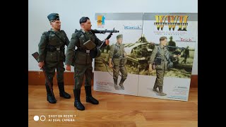 HEINRICH Y ERICH - DRAGON MODELS WWII - REF. 70004 - 1/6 SCALE MILITARY FIGURE WW2