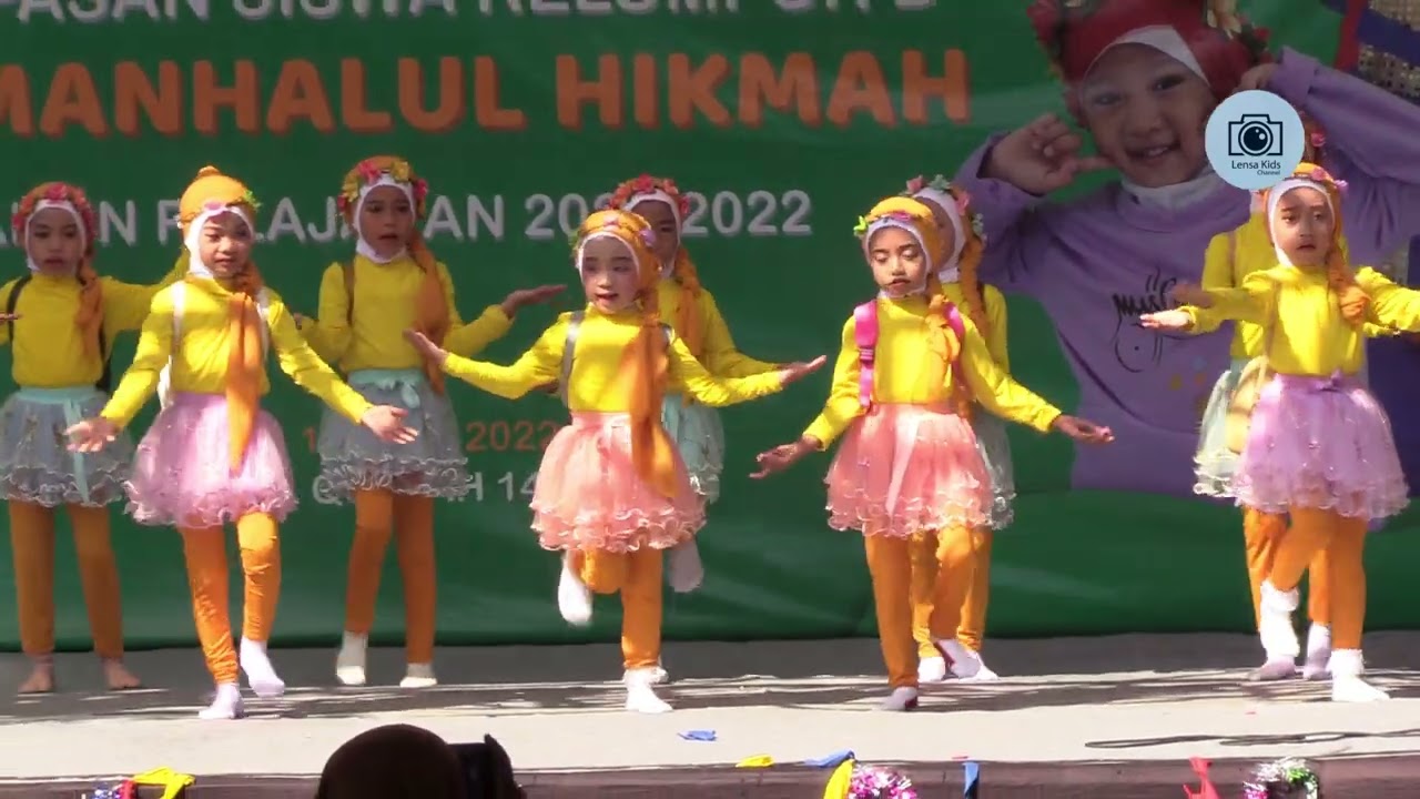 Pelepasan Siswa RA Manhalul Hikmah 2021/2022 - Tari Kreasi Guruku
