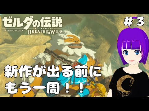 【ゼルダの伝説:ブレスオブザワイルド＃3】うろうろしながらゴロンの里へ！【轟ちさと/Vtuber】