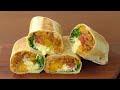 피부 건강, 노화 방지되는 부리또 만들어봤는데, 너무 맛있어요 :: 또띠아요리 :: Burrito Recipe, Tortilla Wrap,