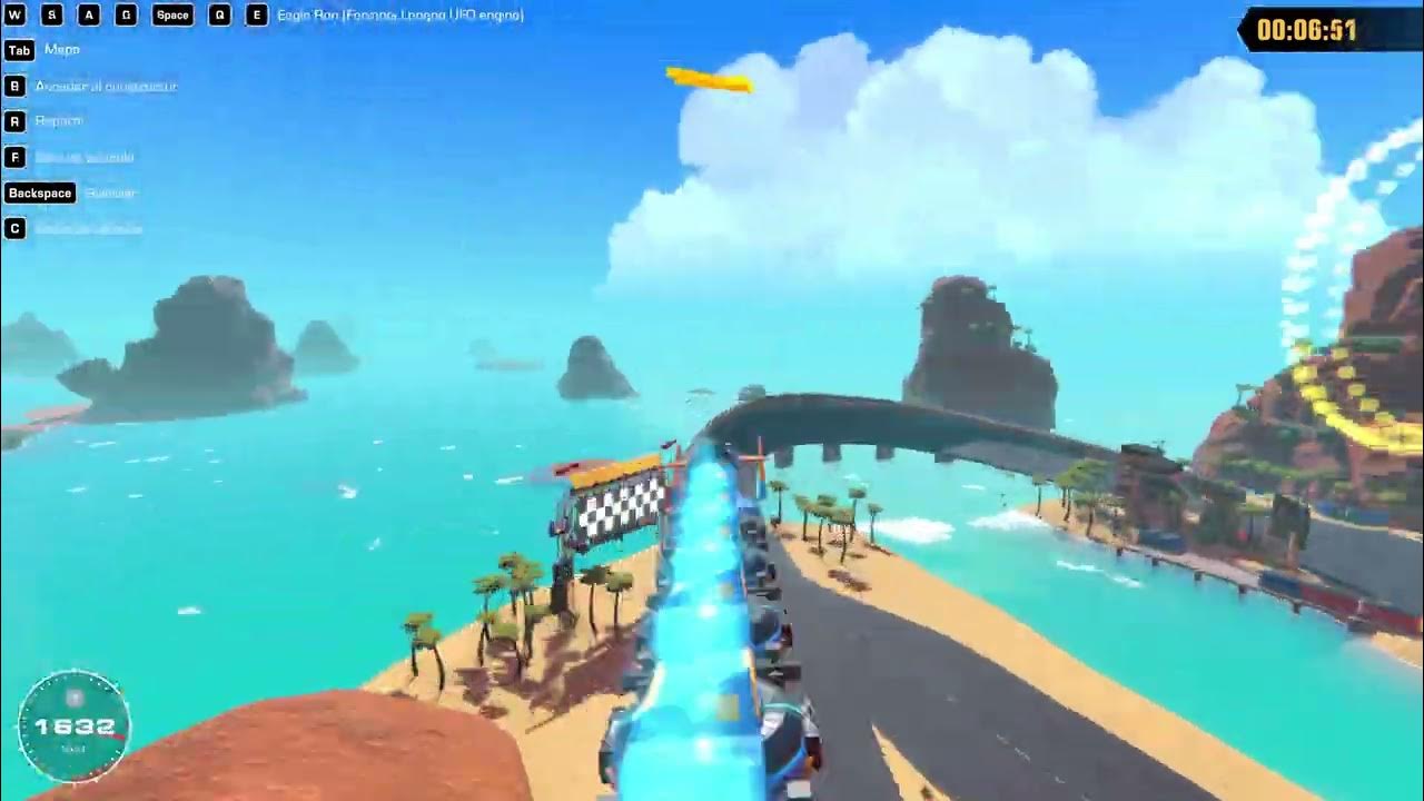 Trailmakers Race Island Eagle Run (Formula League, UFO Engine) 8.76s
