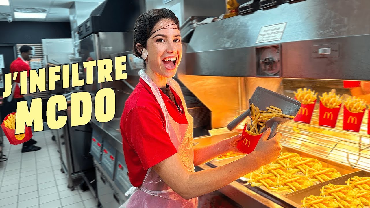 J'INFILTRE LES CUISINES D'UN MCDO (j'étais pas prête)