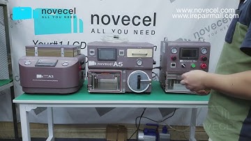 What is the difference between Novecel A5 & Q5 bubble free laminating machine