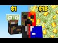 Download Lagu I Became a BILLIONAIRE With Only ONE Dollar in Minecraft