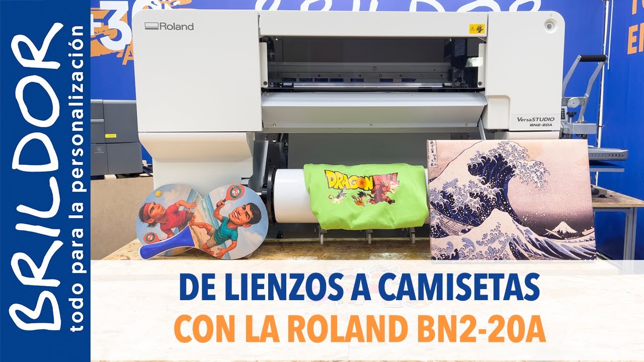 ¿Por qué la Roland BN2-20A es la MEJOR impresora para tu negocio? 🚀 (3 EJEMPLOS)