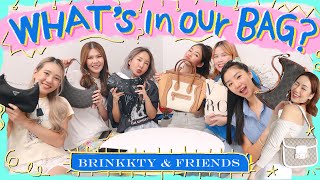 BRINKKTY&FRIENDS What’s in our bags ชวนเพื่อนมาเปิดกระเป๋า แต่ละคนพีค! 💖😂