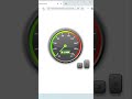 Animated Speedometer Using HTML CSS and JS | Subscribe 👉 B-Link 👈 | Full video link 👇