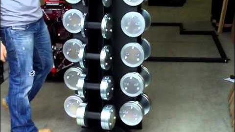 Watson Revolving dumbbell Rack