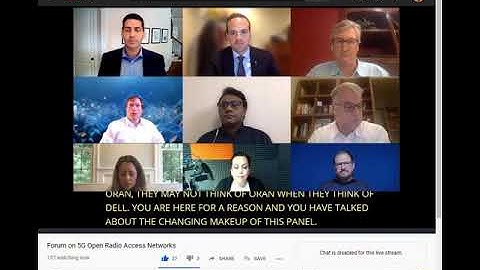Forum on 5G Open Radio Access Networks  Part II