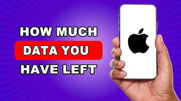 How To Check How Much Data You Have Left iPhone Android