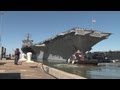 Aircraft Carrier USS Enterprise Departs Naval Station Norfolk