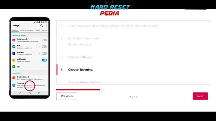 Hướng dẫn cài internet hotspot cho lg v30