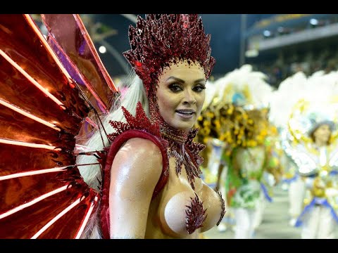 Juju Salimeni Rainha de Bateria da X9 Paulistana no Carnaval 2019