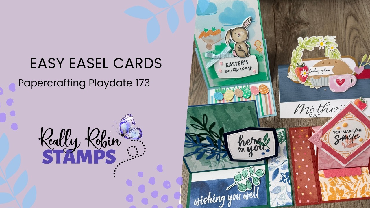 Easy Easel Cards | Papercrafting Playdate 173