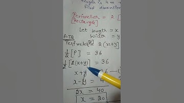 Find dimensions of rectangular garden with perimeter (Part-iii)