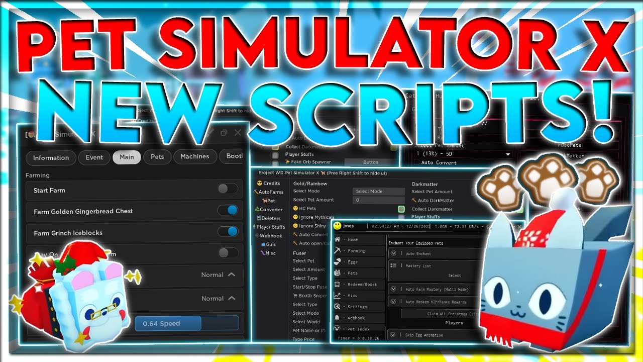 Pet Simulator X – AUTO FARM MASTERY SCRIPT –