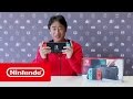 Nintendo Switch - Apertura de la caja con Satoru Shibata