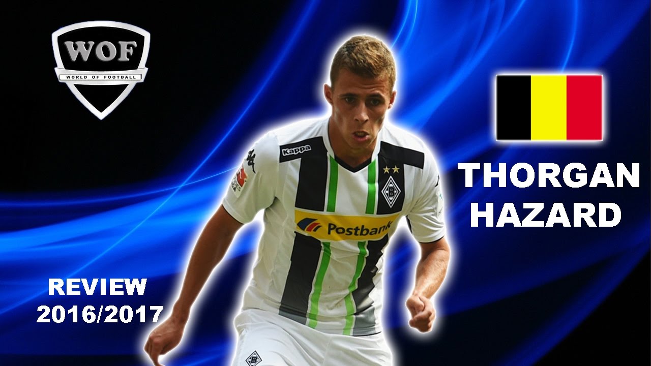 THORGAN HAZARD | Borussia Mönchengladbach | Goals, Skills, Assists | 2016/2017 (HD)