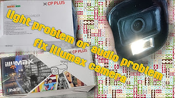 cp plus illumax camera audio or color video problem fix night vision #divicecare #cpplus  #illumax