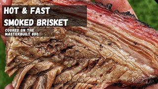 Smoked Brisket On The Masterbuilt 800 | Perfect Smoked Brisket Hot & Fast