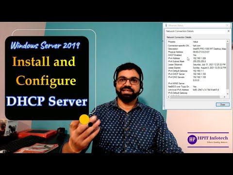 Install and Configure DHCP server in windows server 2019 | DHCP Server Configuration in Hindi