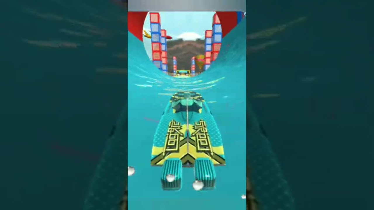Boat racing game 