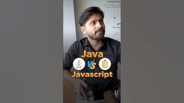 🔥Java vs JavaScript #shorts #simplilearn