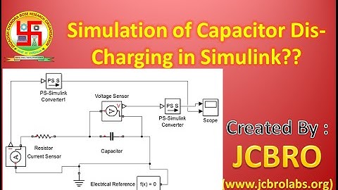 Capacitor Discharging Simulation in Simulink....