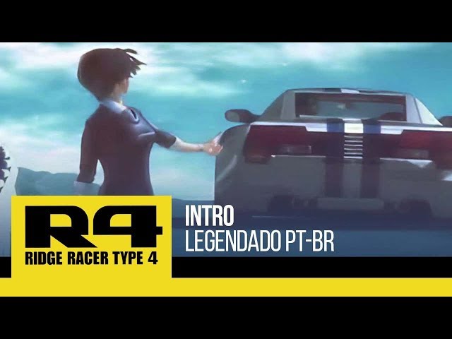 Ridge Racer Type 4 PS1: Intro HD 1080p em português - LEGENDADO EM