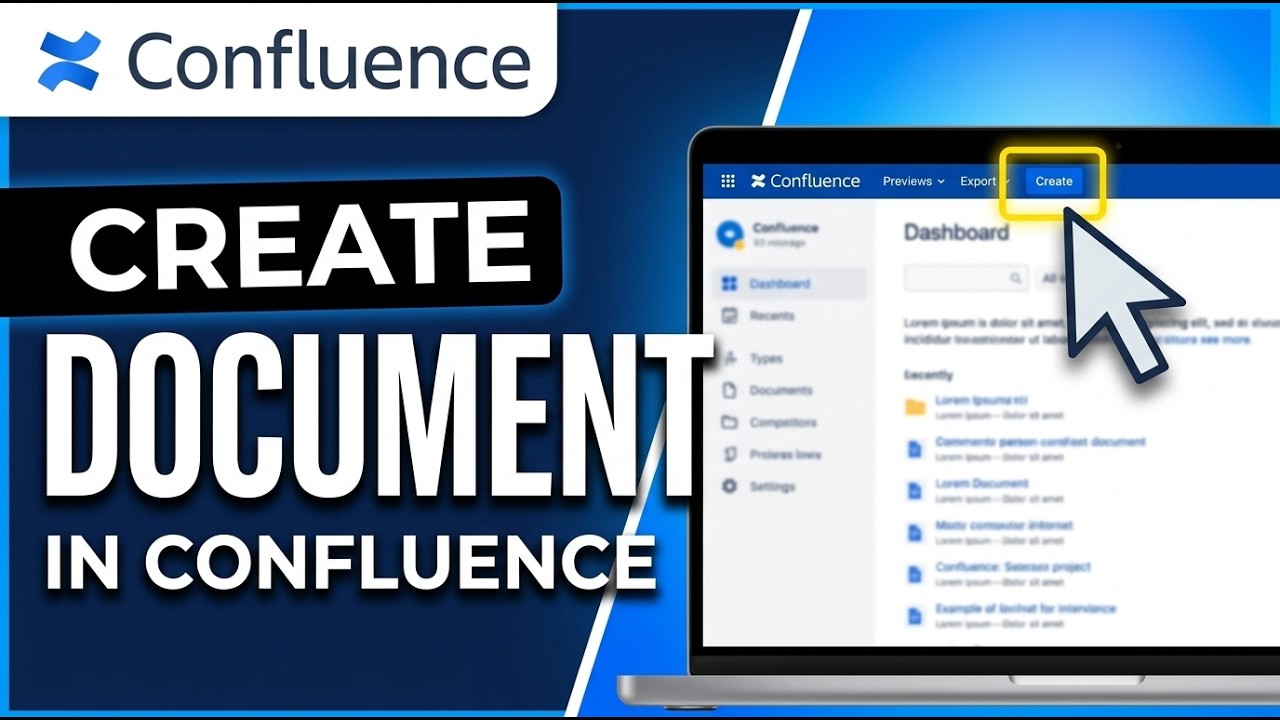 How to Create Document in Confluence 2026 (Complete Guide) - YouTube
