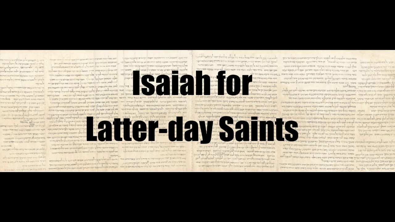 Isaiah for Latter day Saints Trito Isaiah Historical Context