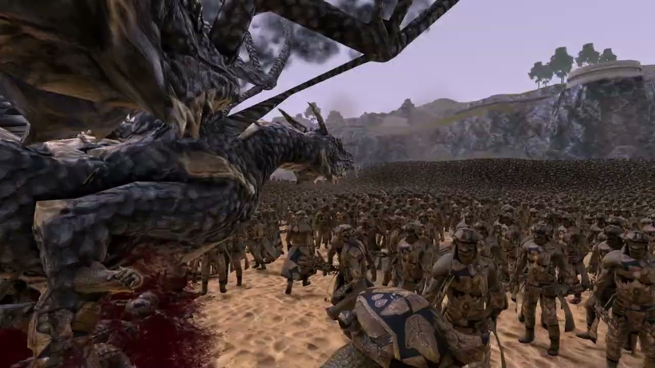 9000 Dragons VS 15000 Easterling Infantrys  | Ultimate Epic Battle Simulator 2 | UEBS 2