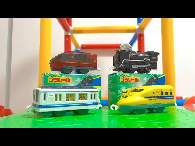 プラレール情景部品】ドキドキ開封！！ 〔J-06〕江ノ電 鎌倉駅 - YouTube