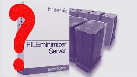 Compress your Server Files (PDF, PowerPoint, Pictures)