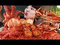 ASMR MUKBANG 대왕 가리비, 문어, 전복, 새우 등 다양한 해물을 넣은 해물찜 밥도둑 먹방 SEAFOOD STEAMED OCTORPUS EATING SHOW Hải sản