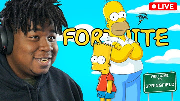 🔴*NEW* SIMPSONS X FORTNITE MAP IS HERE!