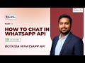How to Chat in Botkida WhatsApp API | WhatsApp API Tutorial for Beginners | Use botkida for Chatting
