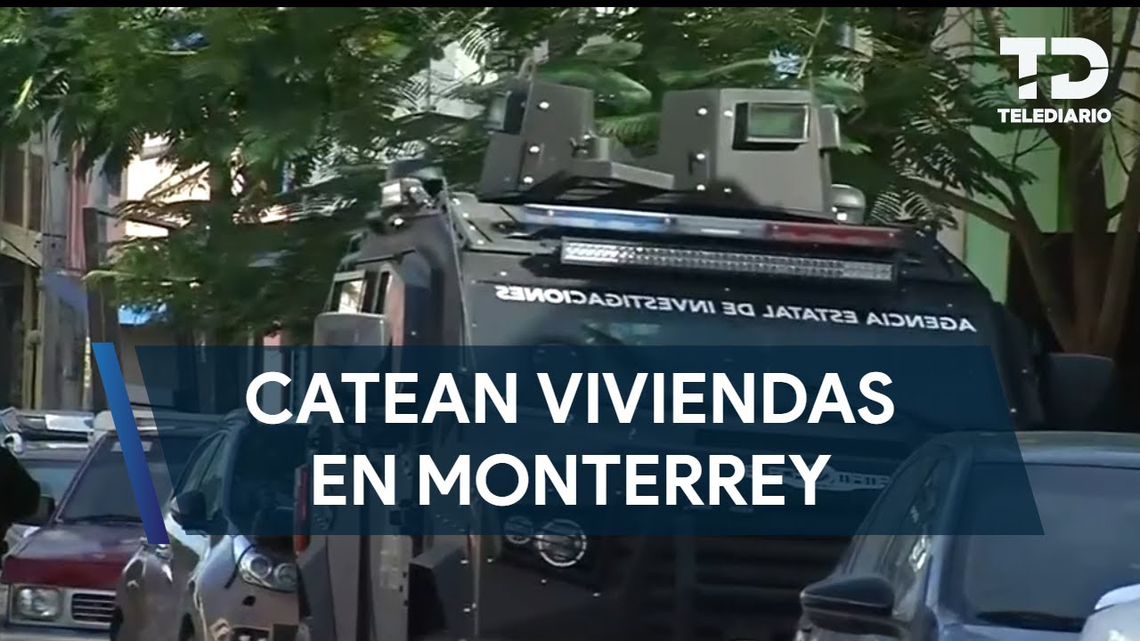 Cateo en viviendas deja tres hombres detenidos en la colonia Independencia en Monterrey
