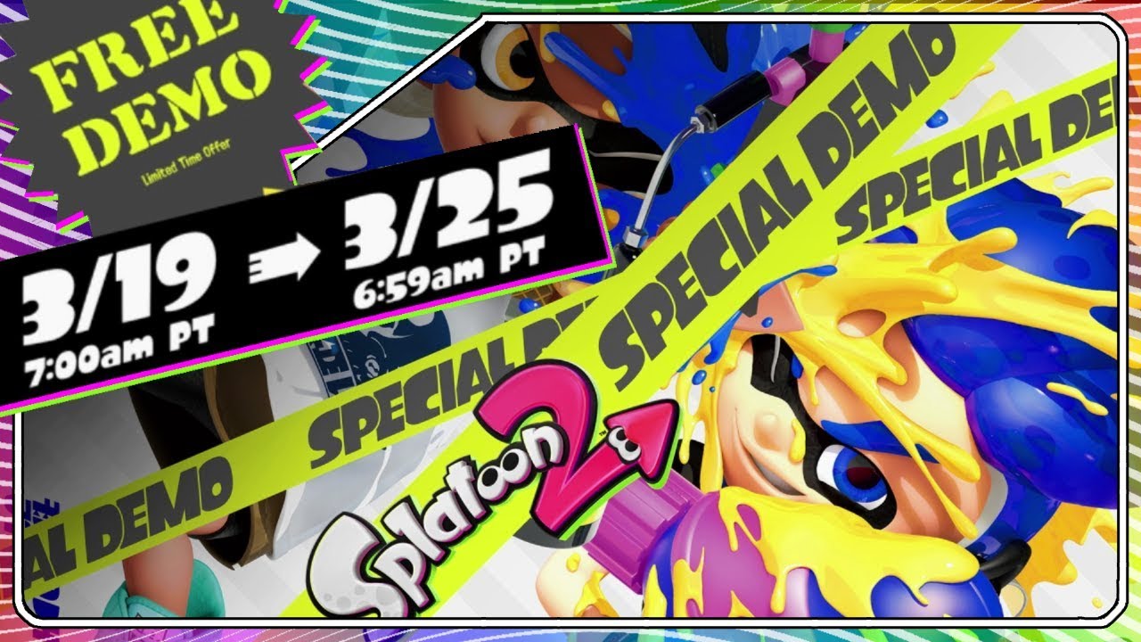 Splatoon 2 Special Demo (Welcome!)