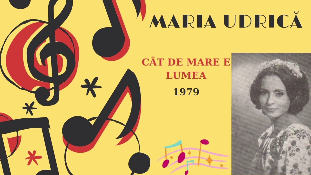 Maria Udrică - Cât de mare e lumea